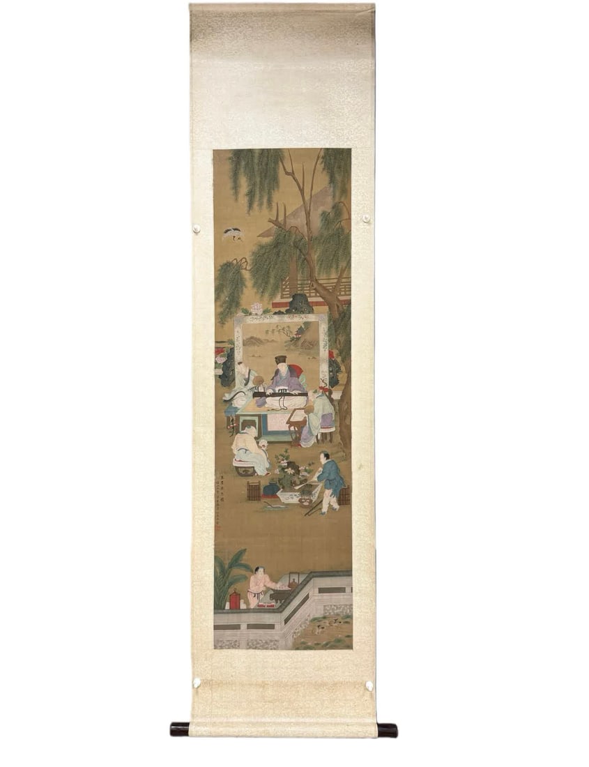 A painting and calligraphy by Wang Yun (1 of 13)