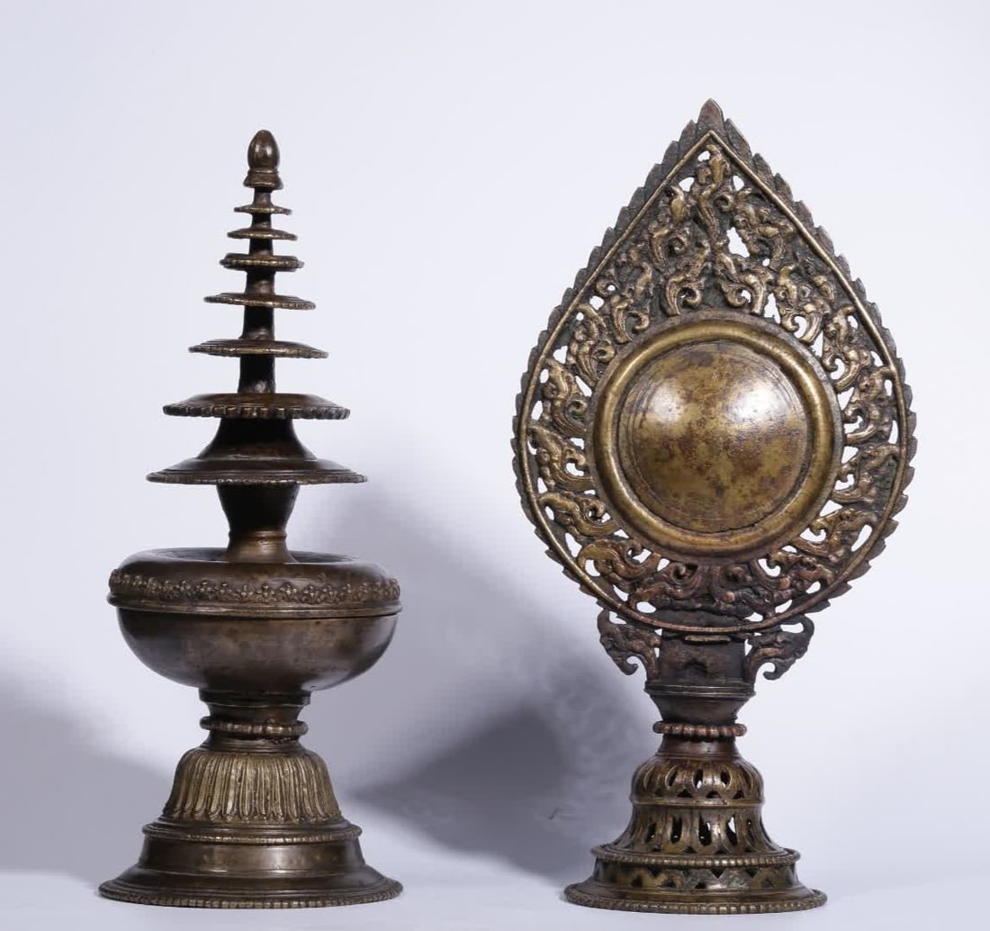 A set of mid-Qing bronze magic instruments (1 of 8)