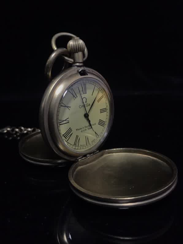 A double-open pocket watch - 7
