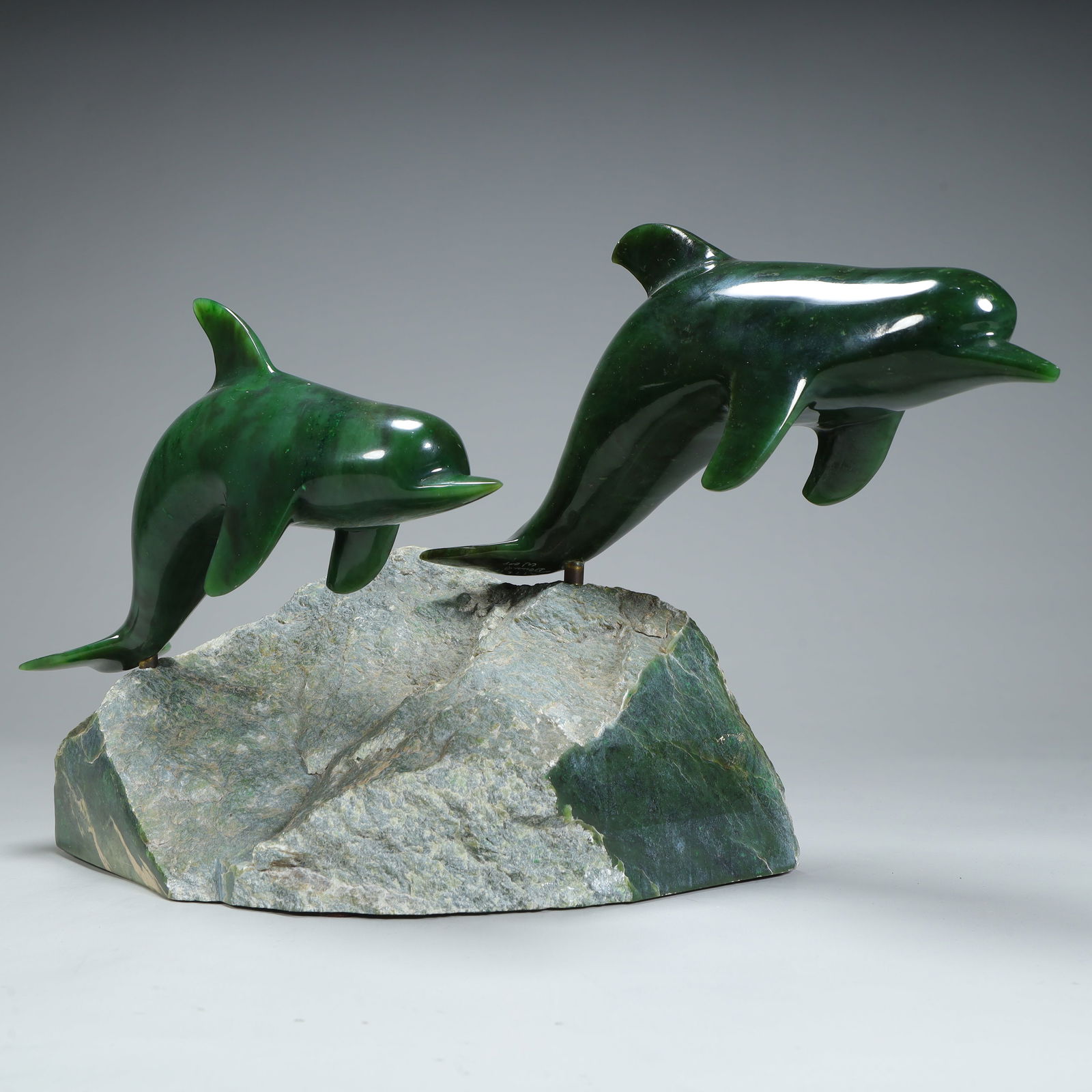 A jasper dolphin ornament (1 of 12)