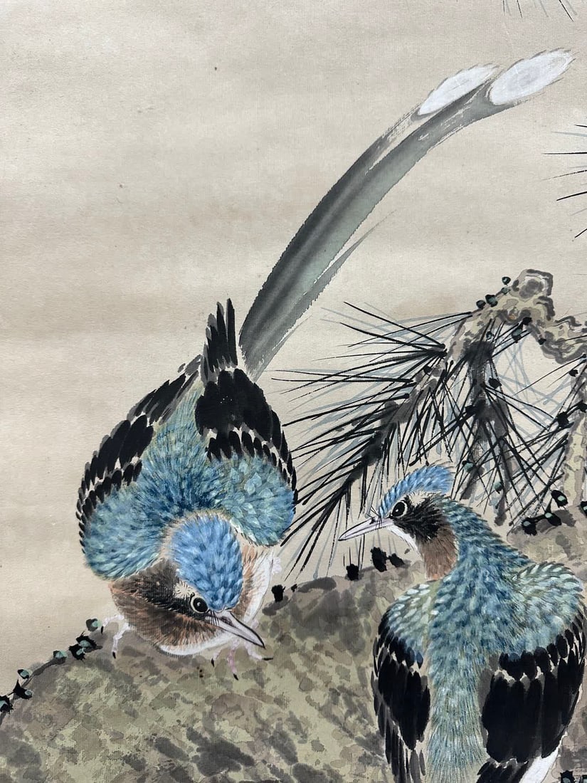 A work by He Xiangning - 7