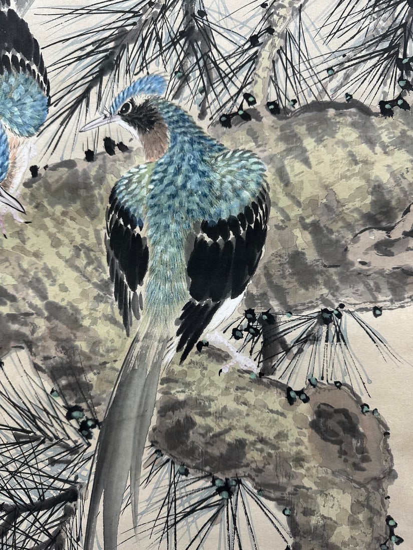 A work by He Xiangning - 8