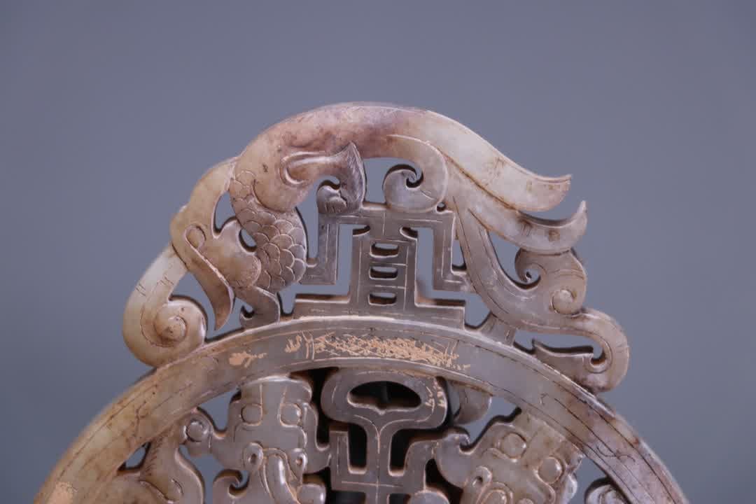 An ancient jade dragon pattern - 8