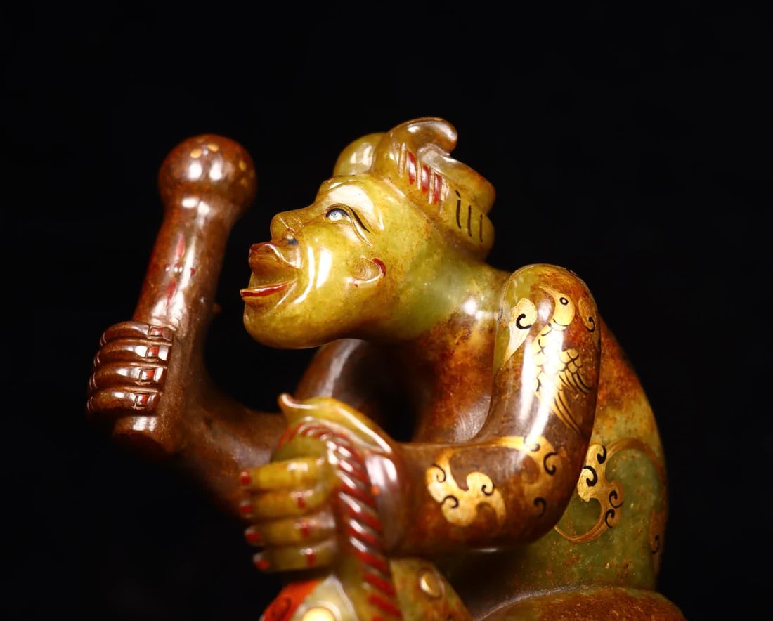 A Han Dynasty jade painter - 3