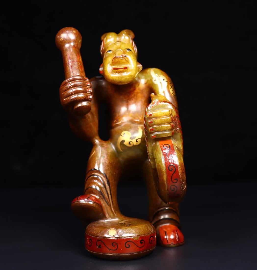A Han Dynasty jade painter - 4