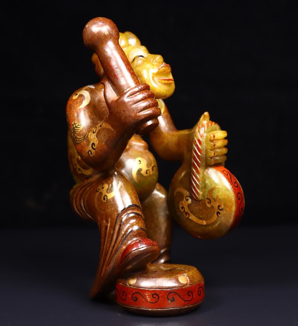 A Han Dynasty jade painter - 5