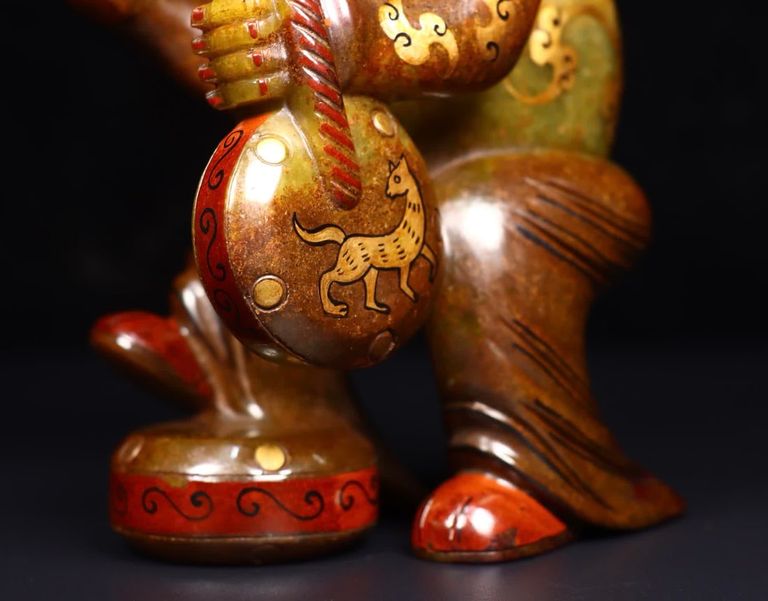 A Han Dynasty jade painter - 6