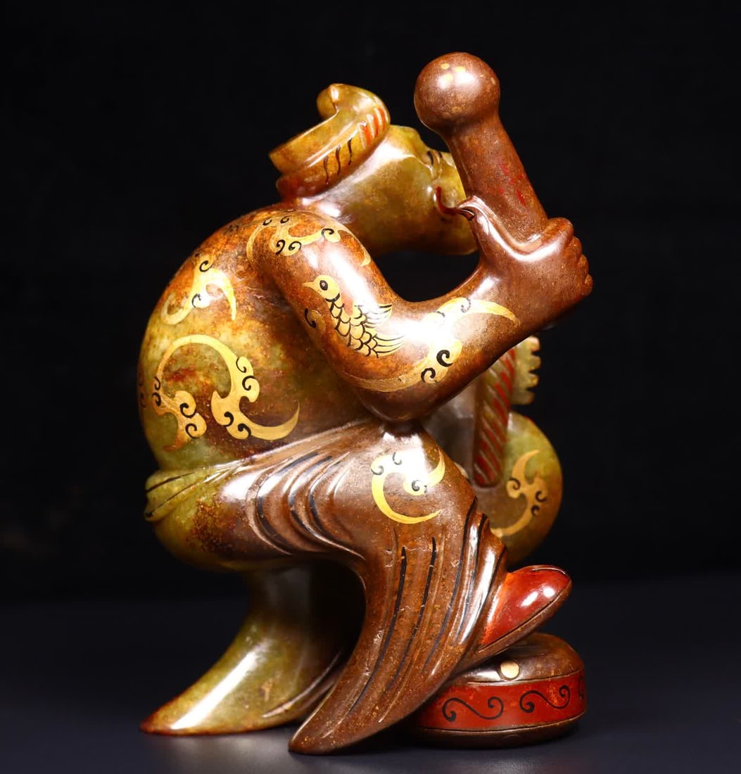 A Han Dynasty jade painter - 7