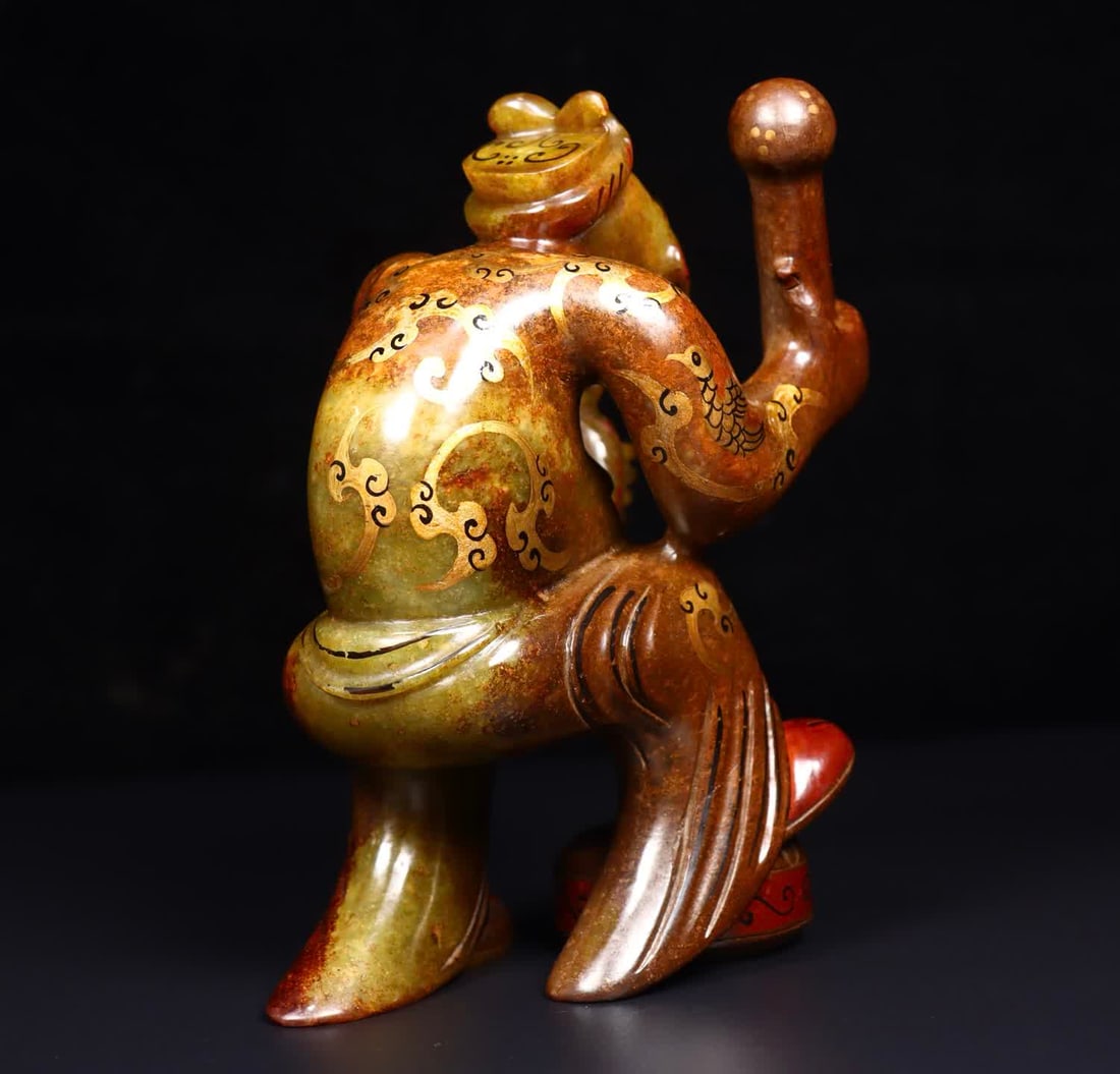 A Han Dynasty jade painter - 8