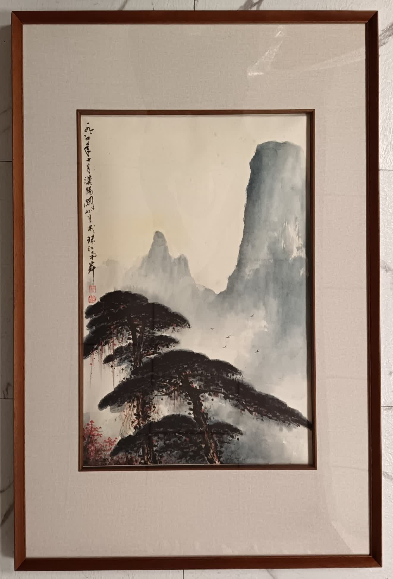 A landscape map of Guan Shanyue (1 of 12)