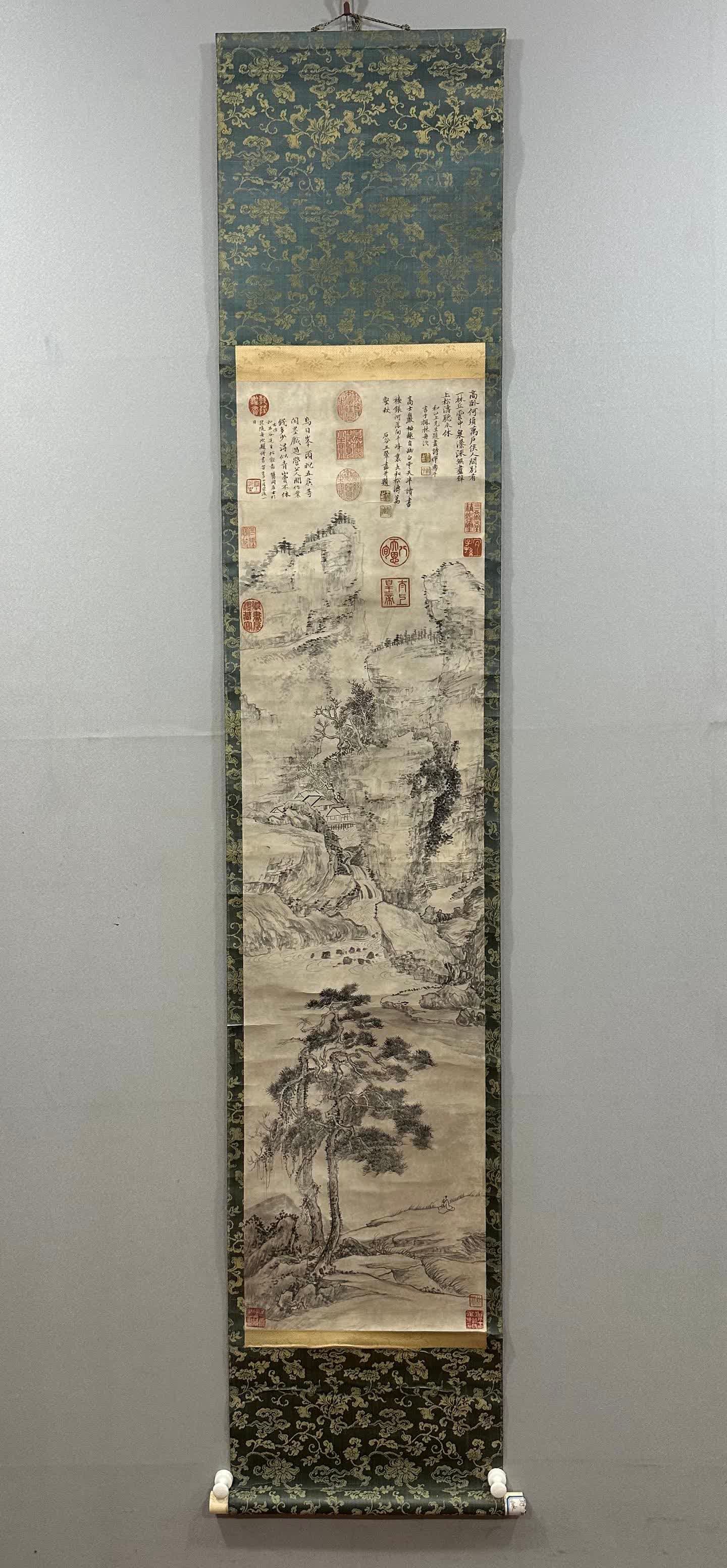 A landscape painting by Wang Hui (1 of 9)