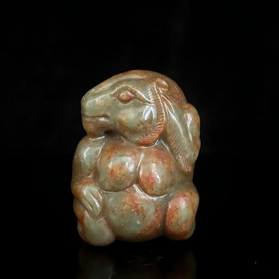 A jade bear of the Han Dynasty (1 of 9)