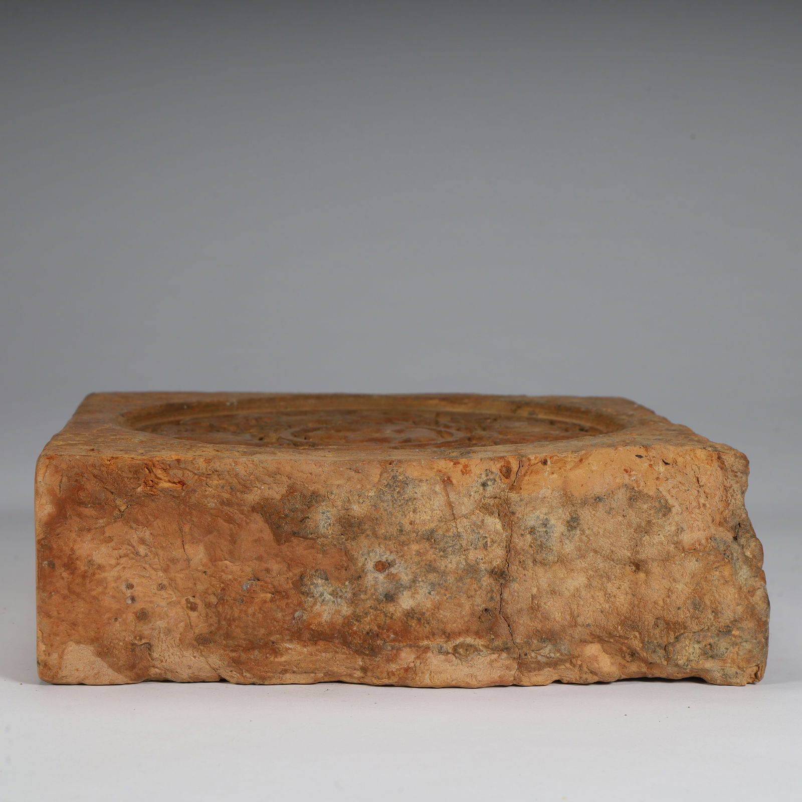 A Han Dynasty dragon pattern portrait brick - 7