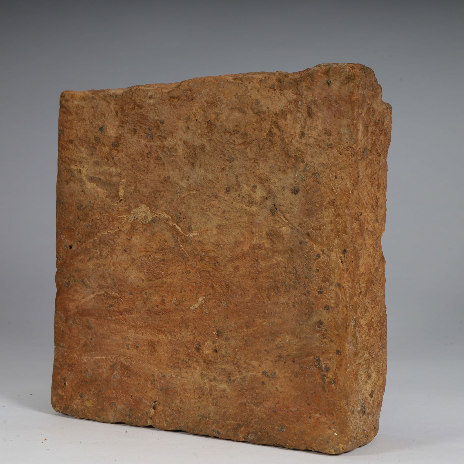 A Han Dynasty dragon pattern portrait brick - 8