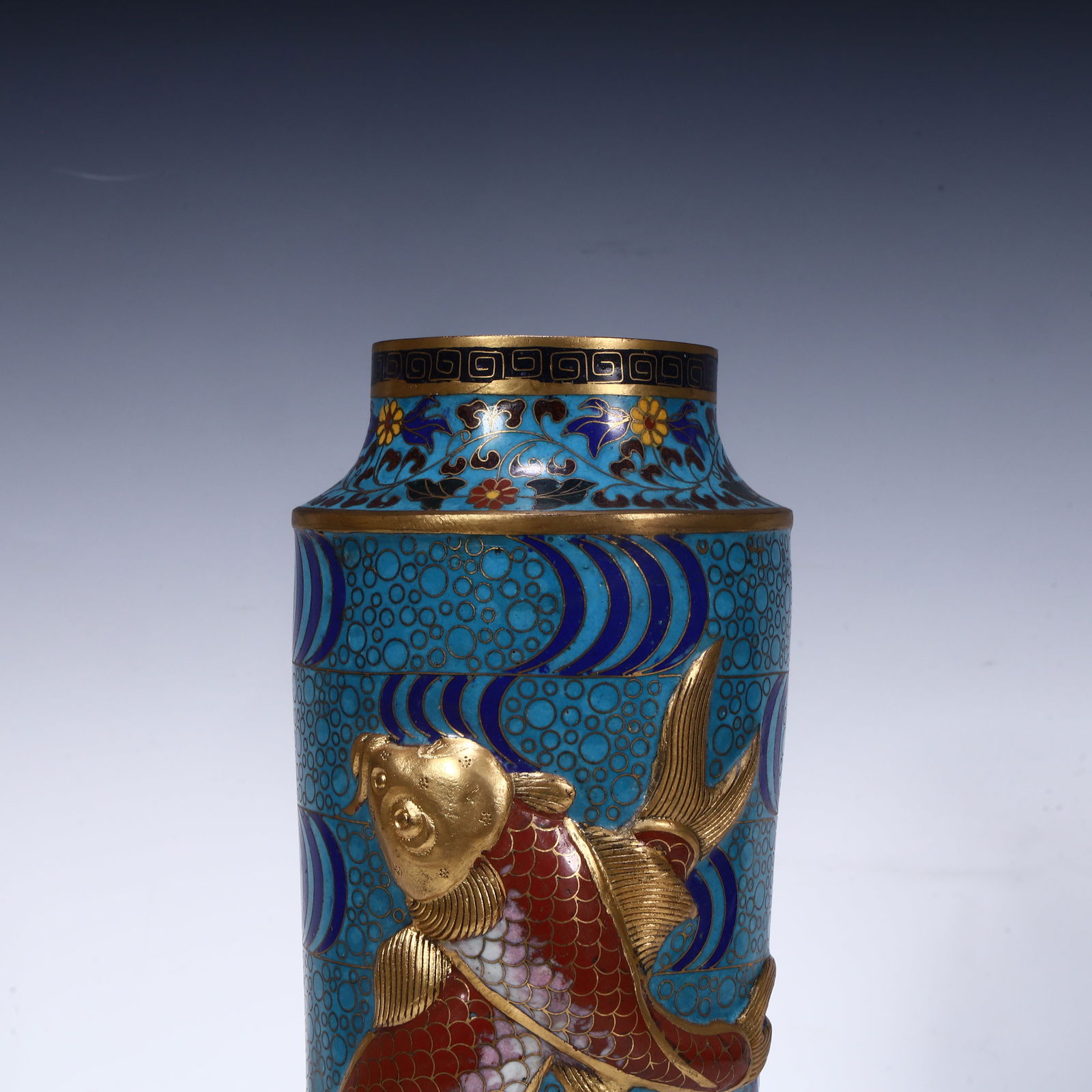 A cloisonné vase - 2