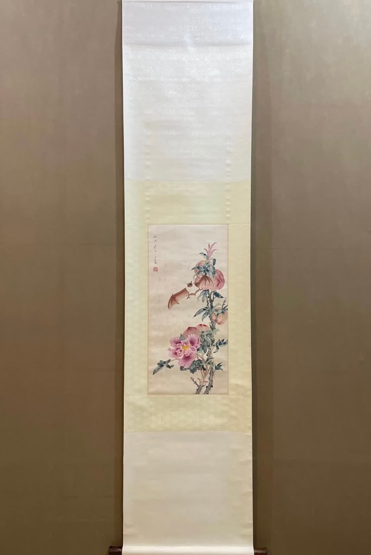 A work by Pu Ru: Pu Ru's works SIZE: Core: 33x70cm