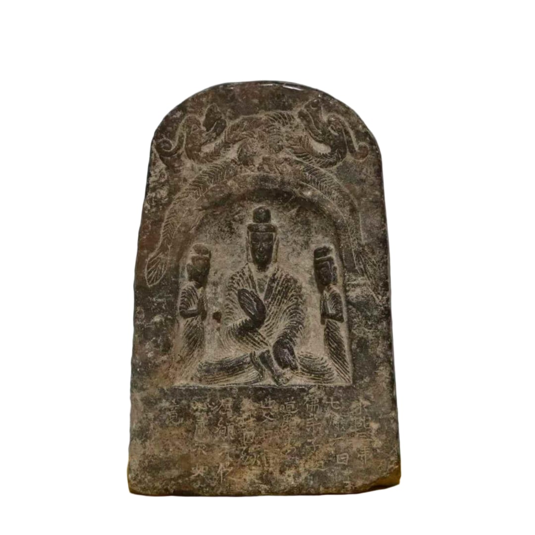 A small bluestone Buddha niche of the Northern Wei Dynasty (1 of 5)