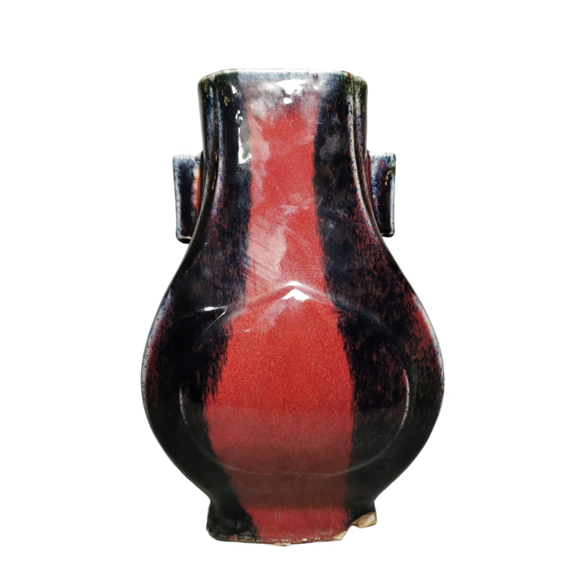 A Qing Dynasty Guangxu piercing ear kiln became respected: Qing Dynasty Guangxu piercing ear kiln became respected SIZE: H:29.2cm W:19.5cm (The Dimensions Of All Batches Are Manually Measured.If You Need More Detailed Information, Please Contact Our Customer