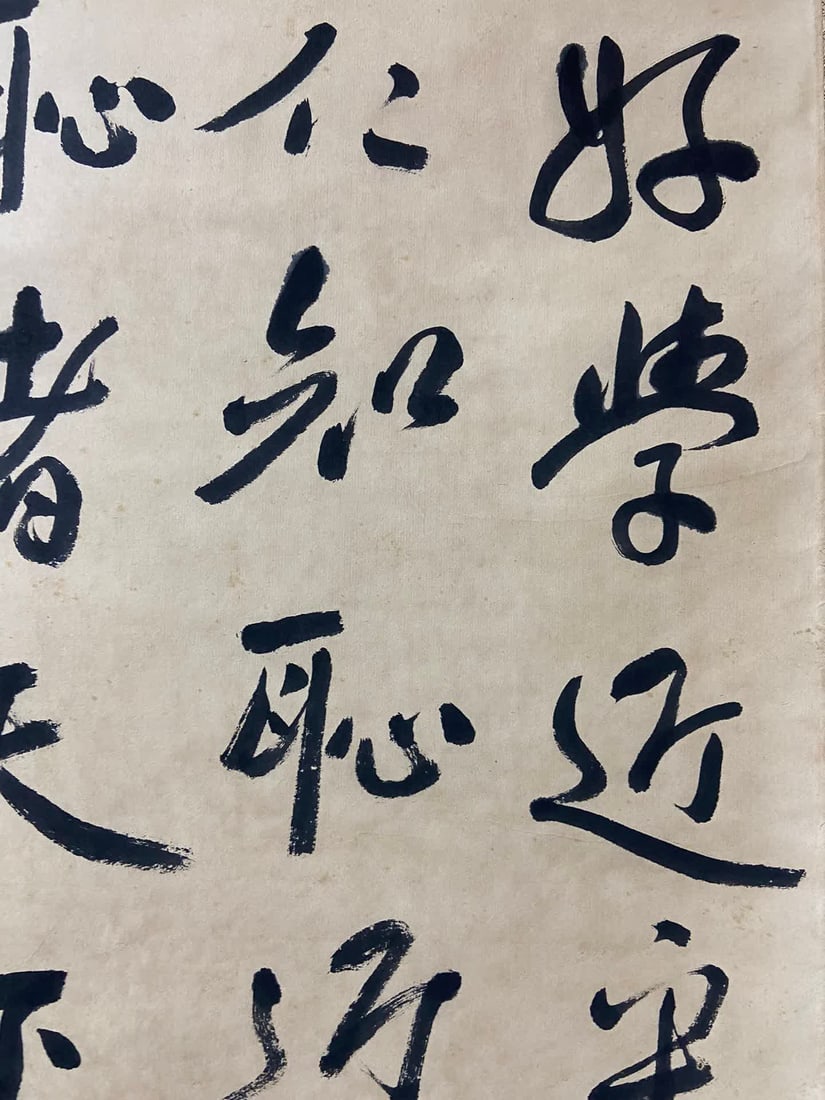 A calligraphy work by Xu Beihong - 5