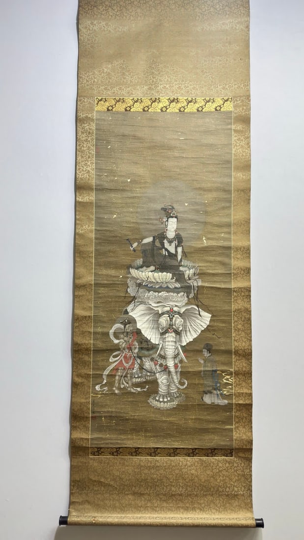 A Buddha statue of Wu Daozi (1 of 7)