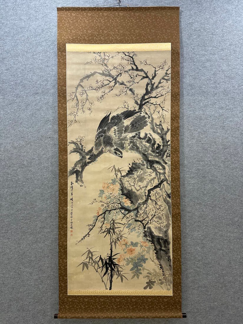 A work by Li Fangying: Li Fangying's works SIZE: Core 77x177cm (The Dimensions Of All Batches Are Manually Measured.If You Need More Detailed Information, Please Contact Our Customer Service Before Bidding.)