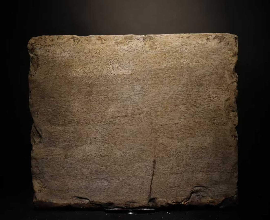 A Tang bluestone statue stele - 6