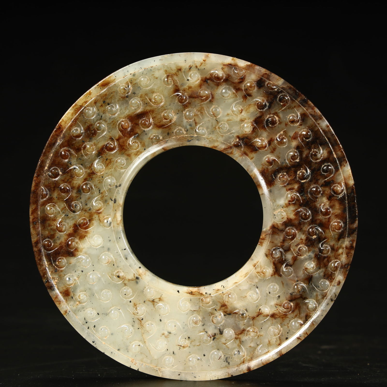 A piece of grain-patterned jade (1 of 9)