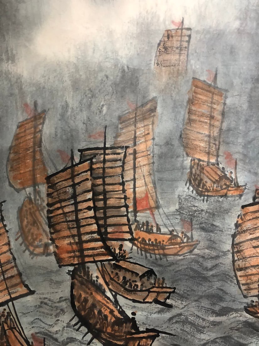 A work by Li Keran - 6