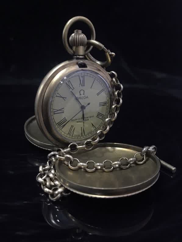 A double-open pocket watch - 7