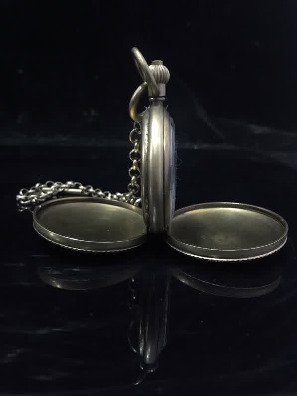 A double-open pocket watch - 9