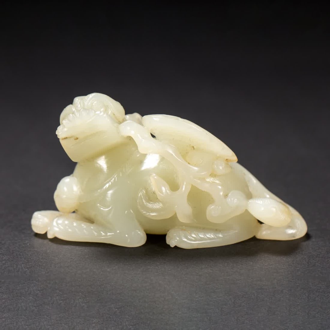 A Song Dynasty Hetian jade beast ornament (1 of 9)