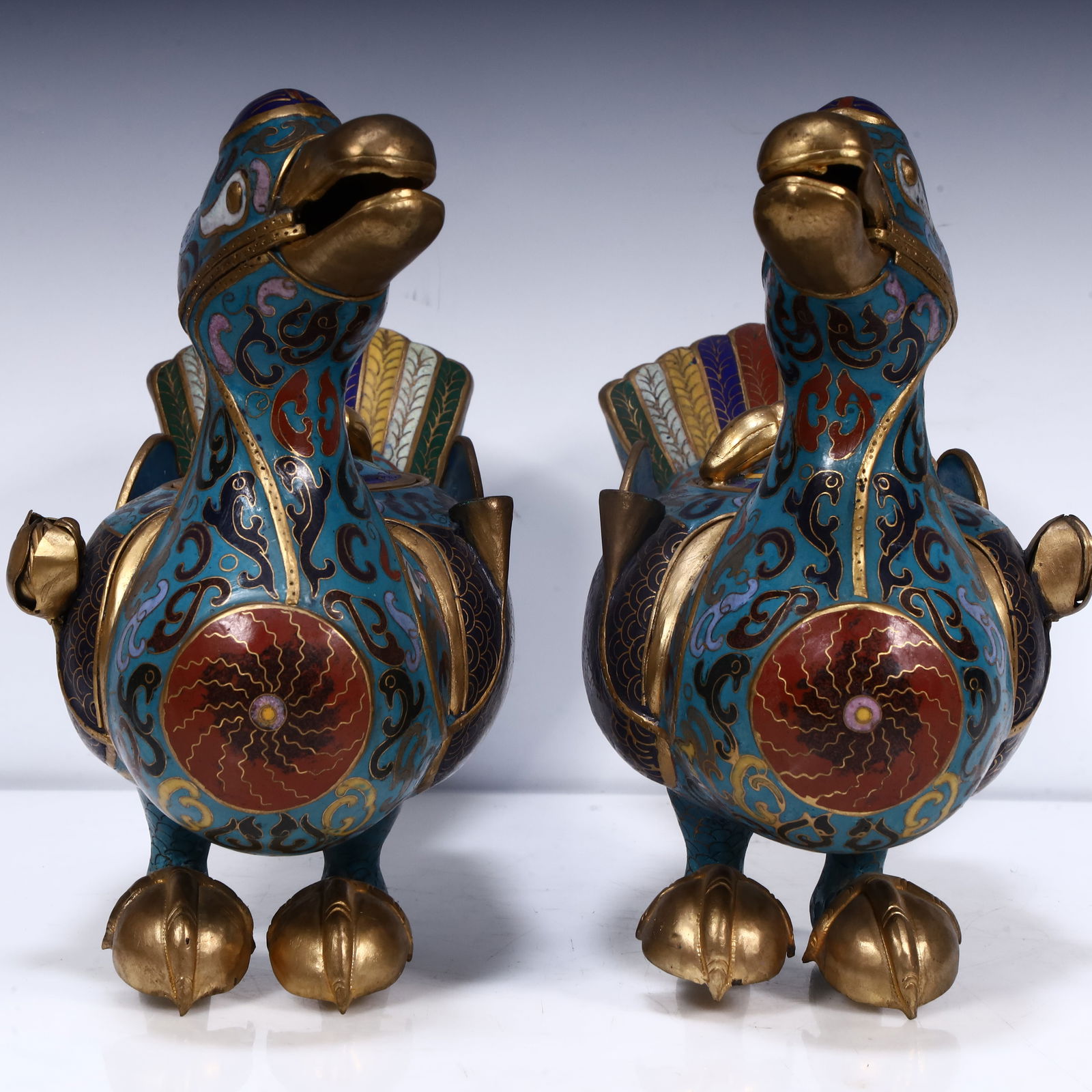 A cloisonné duck - 3