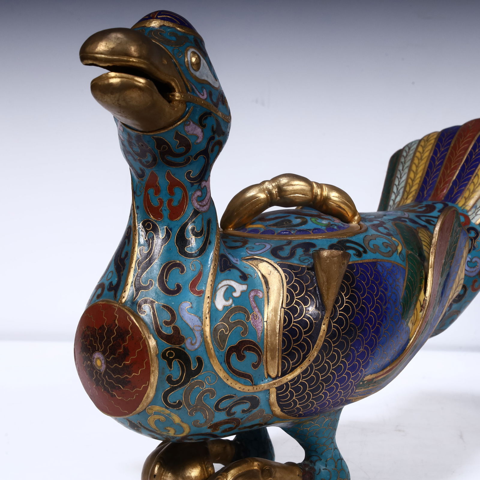 A cloisonné duck - 6