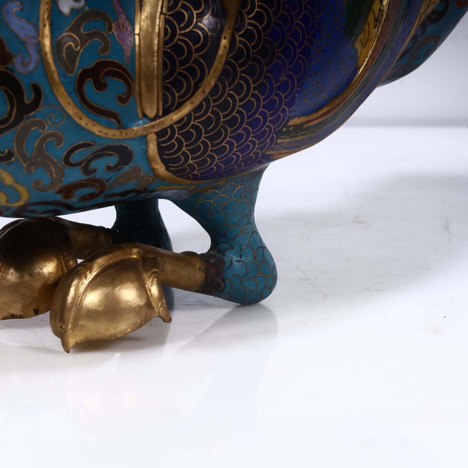 A cloisonné duck - 8