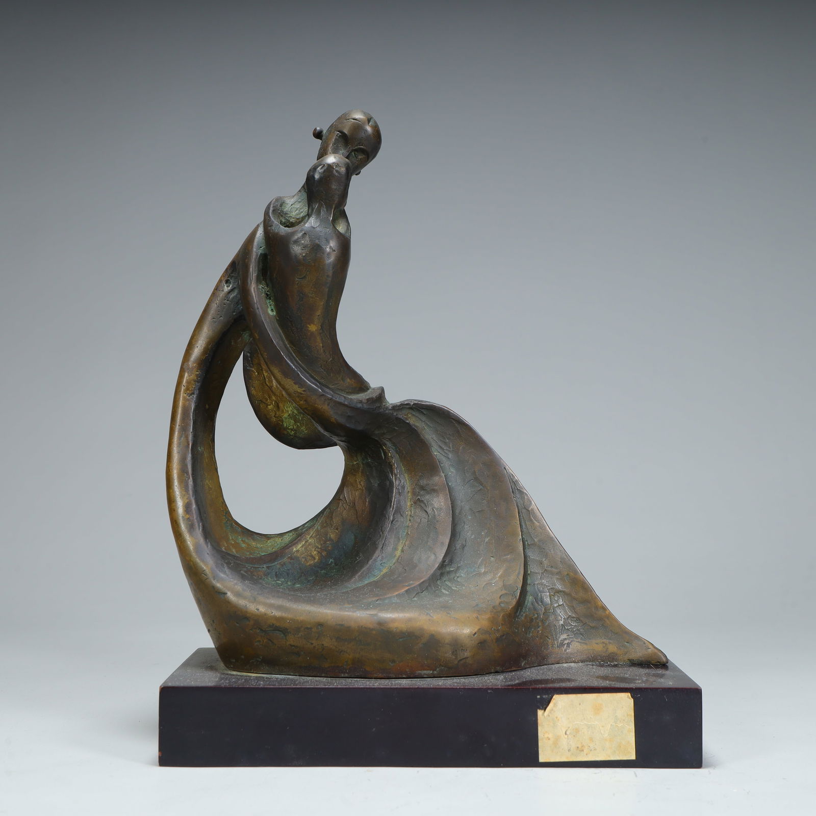 A bronze figure sculpture (1 of 12)