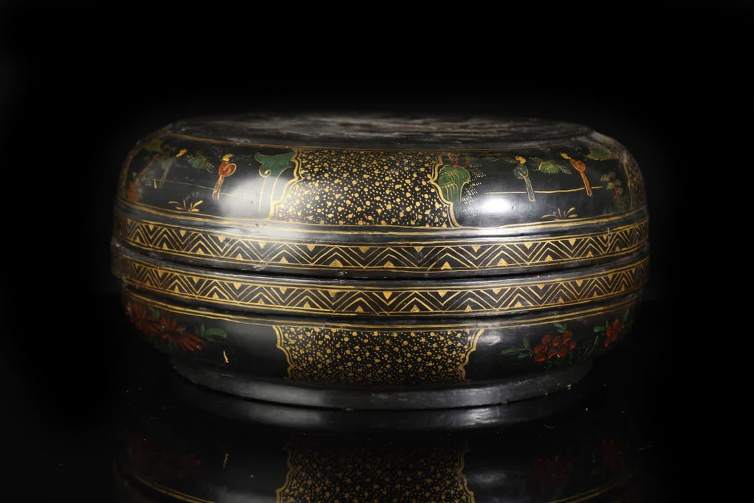 A Qing Dynasty lacquerware box - 2