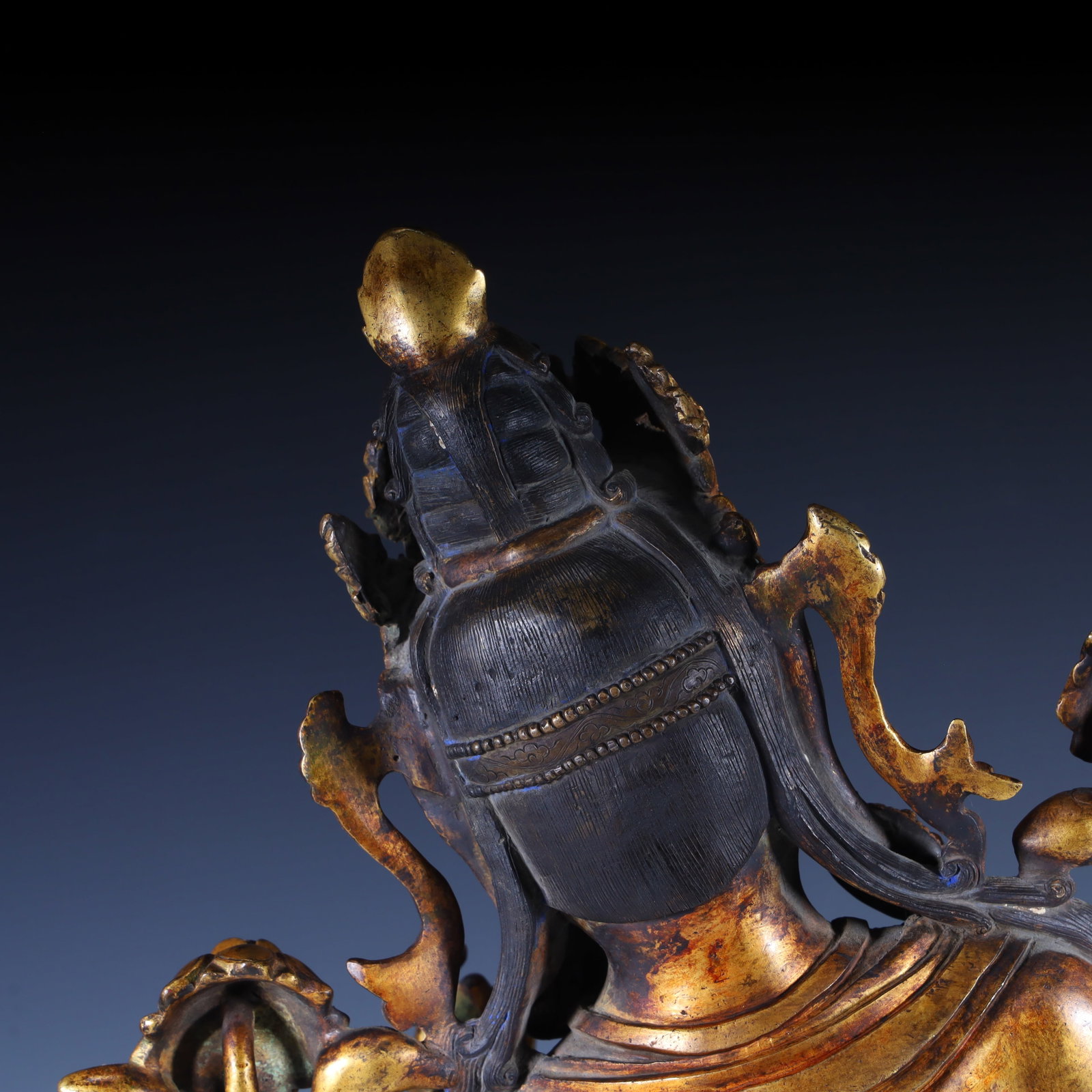 A statue of Tara, a bronze gilt Tara in Yongle in the Ming Dynasty - 10