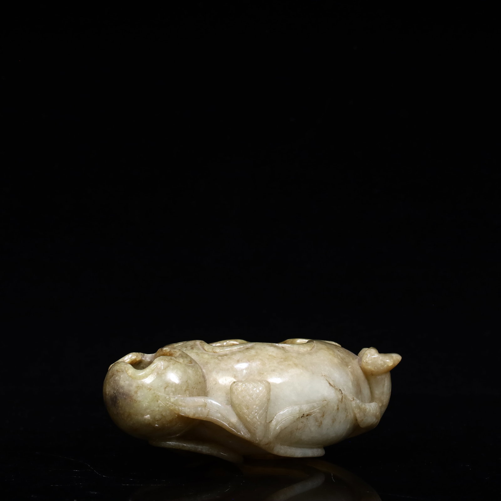 A Hetian jade pen lick - 3