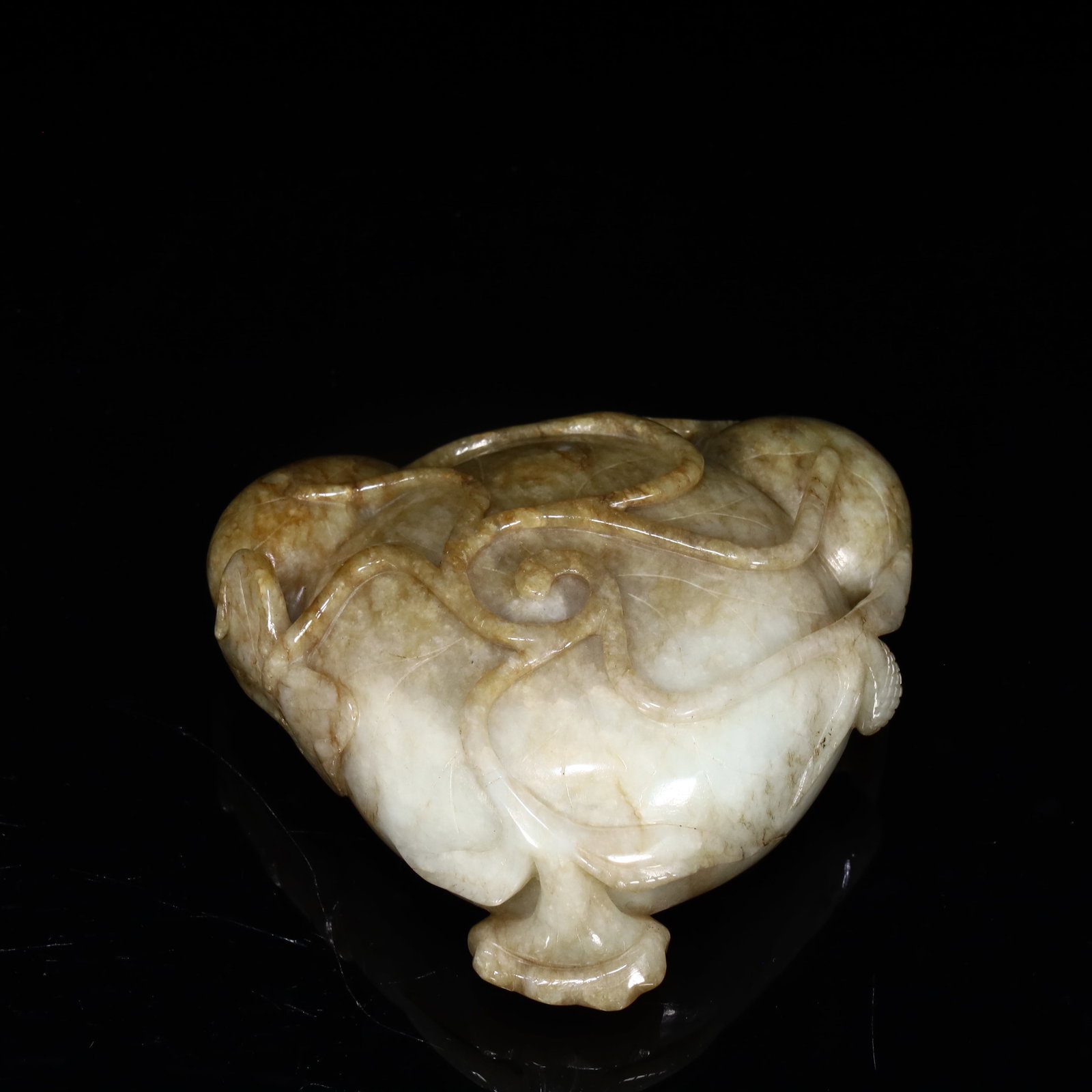 A Hetian jade pen lick - 4