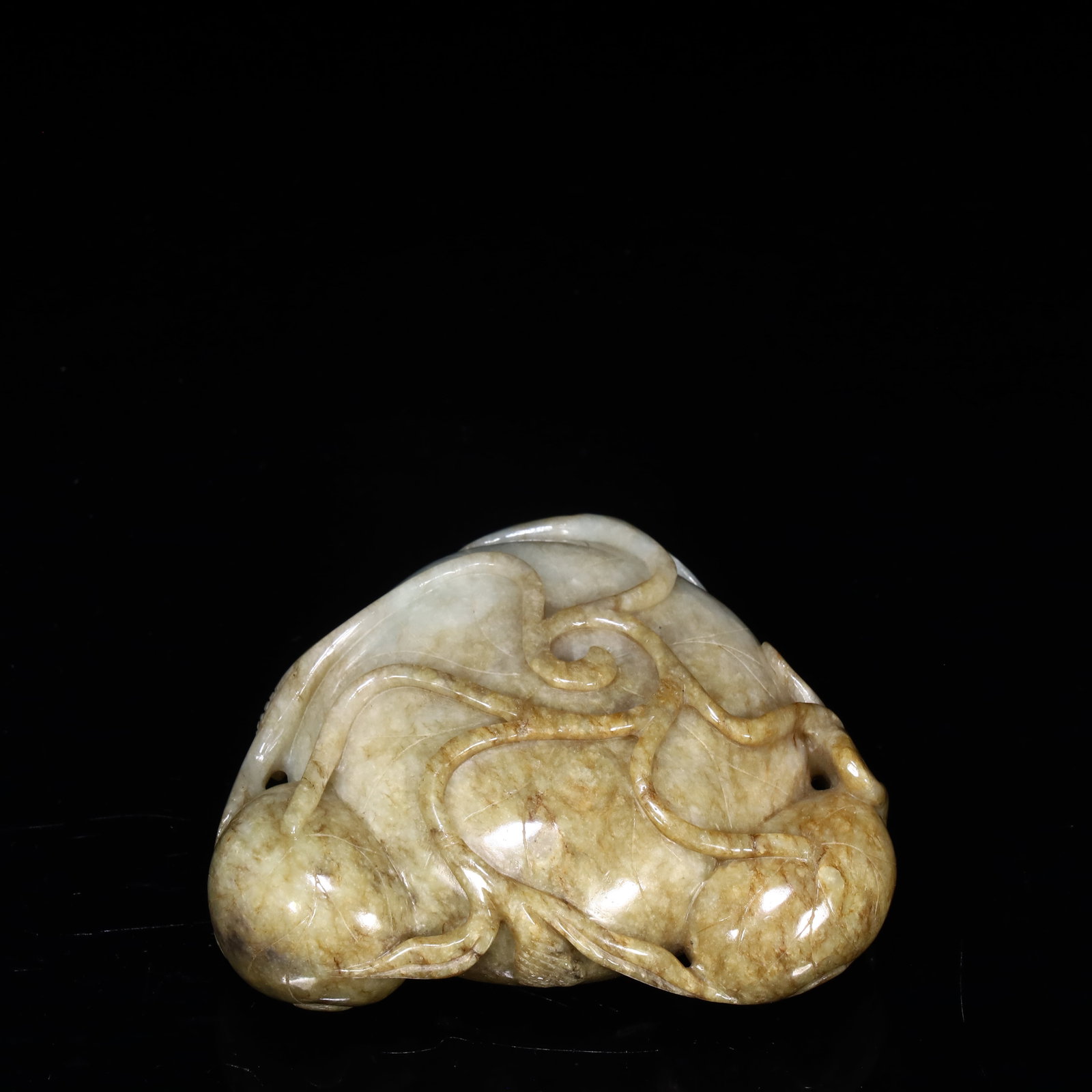 A Hetian jade pen lick - 5