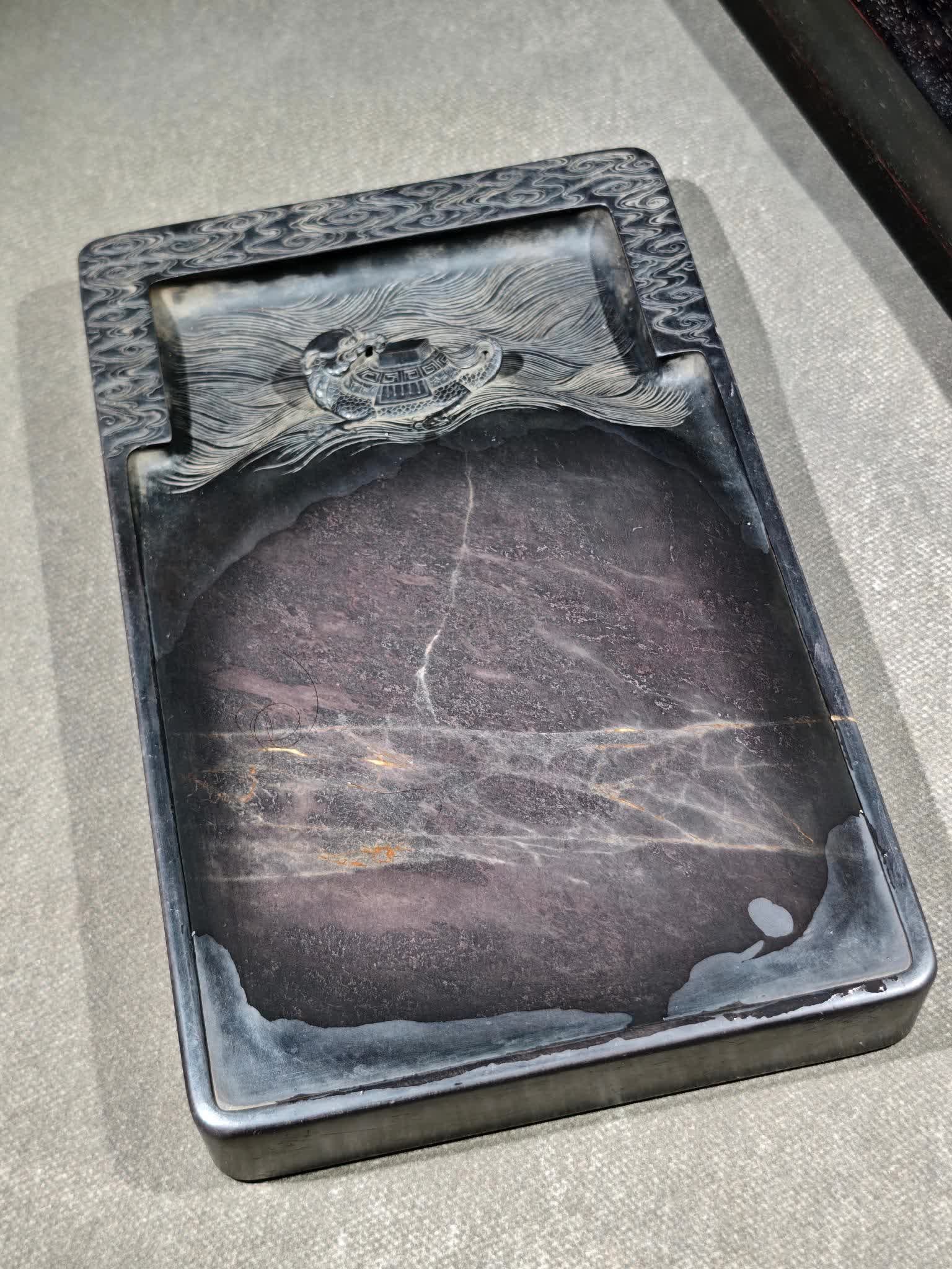 A rectangular Qing Dynasty Luo book inkstone - 3