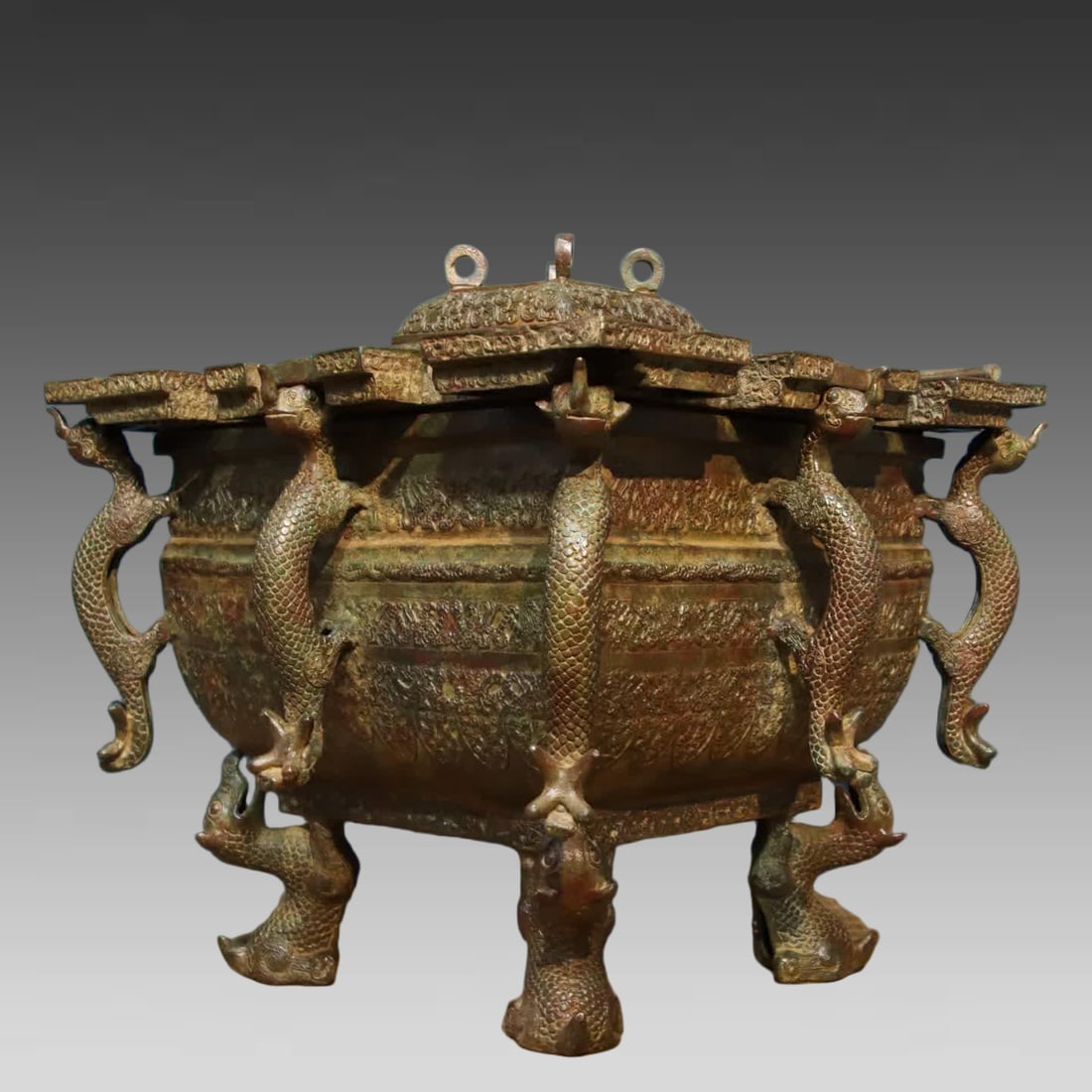 A bronze ice mirror - 2