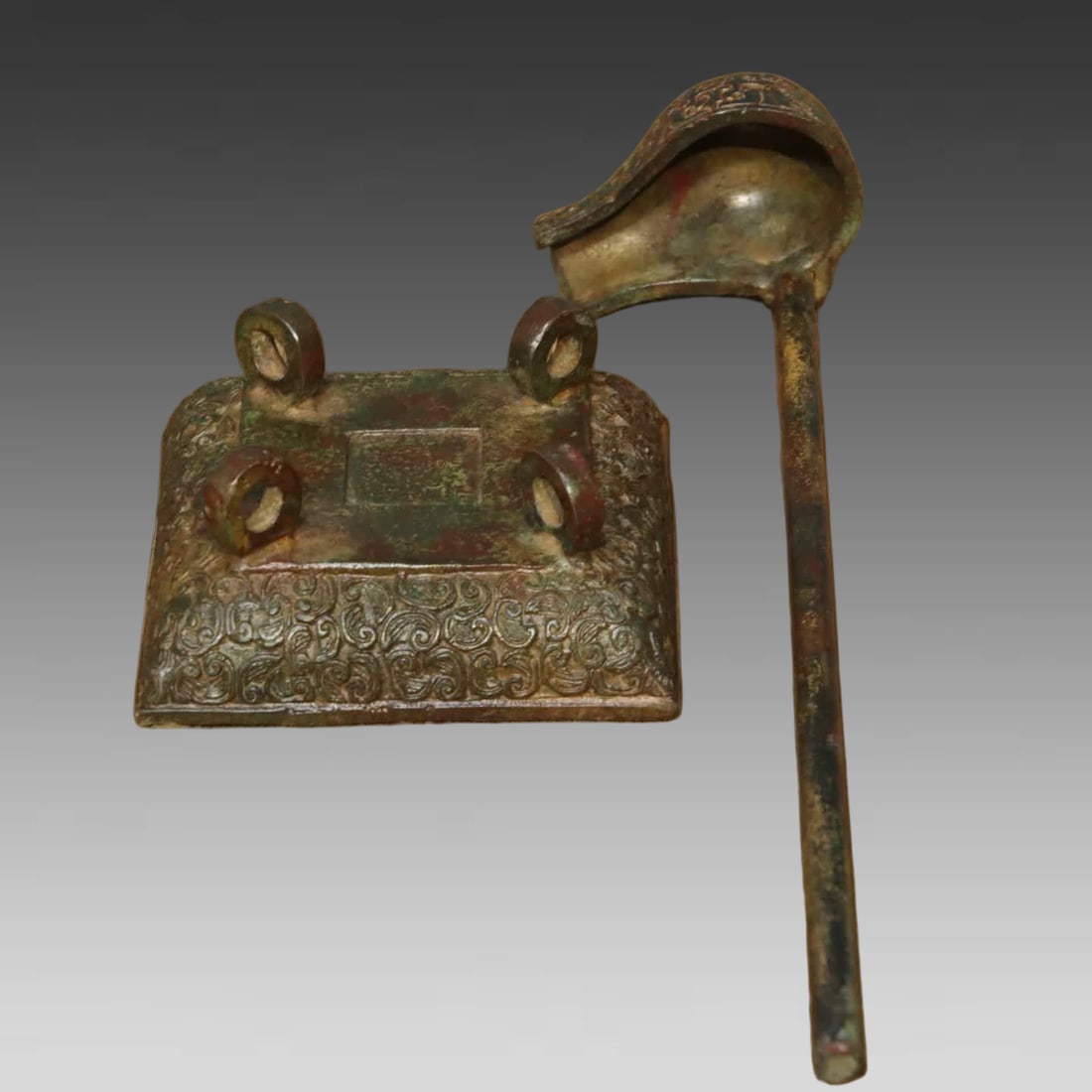 A bronze ice mirror - 6