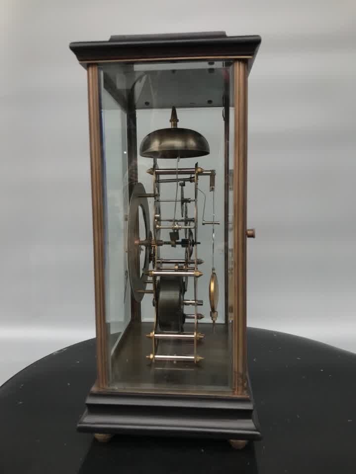 A Qing Dynasty mechanical skeleton table clock - 3