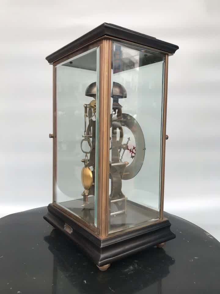 A Qing Dynasty mechanical skeleton table clock - 5
