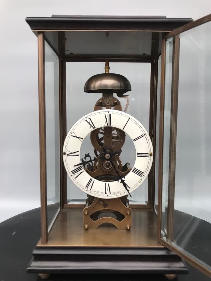 A Qing Dynasty mechanical skeleton table clock - 7