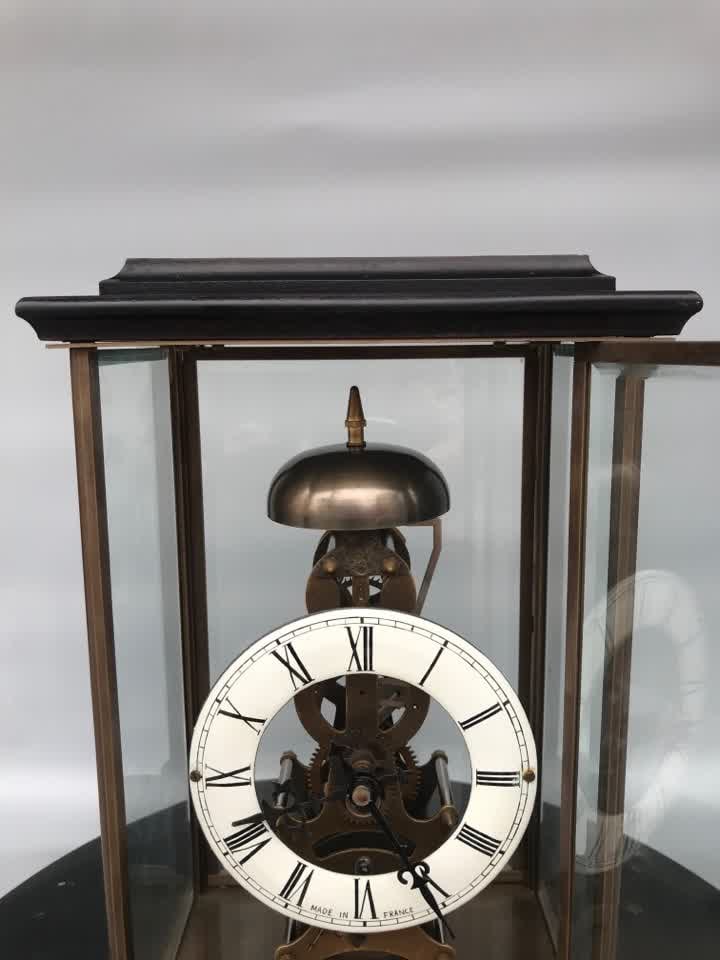 A Qing Dynasty mechanical skeleton table clock - 9