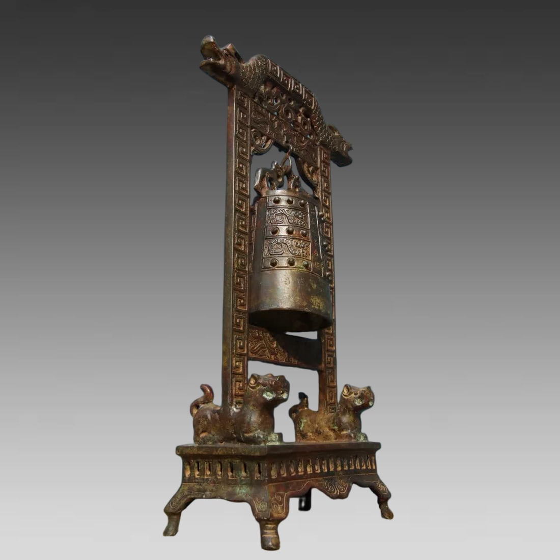 A bronze bell - 8