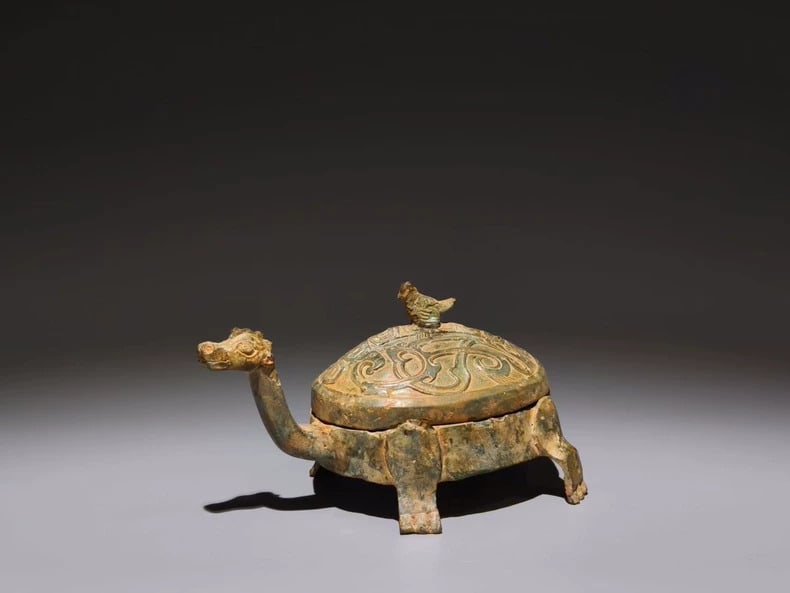 A bronze turtle - 4