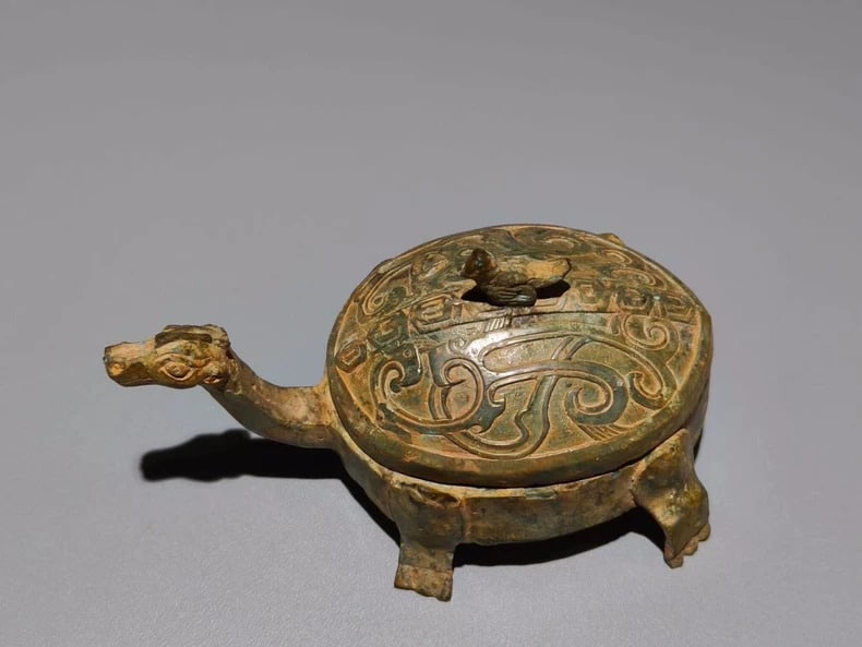 A bronze turtle - 7